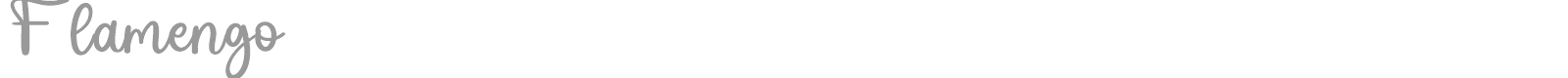 Flamengo font preview